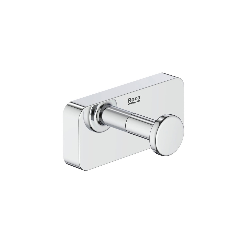 Cut out image of the CO Roca Sonata Chrome Robe Hook